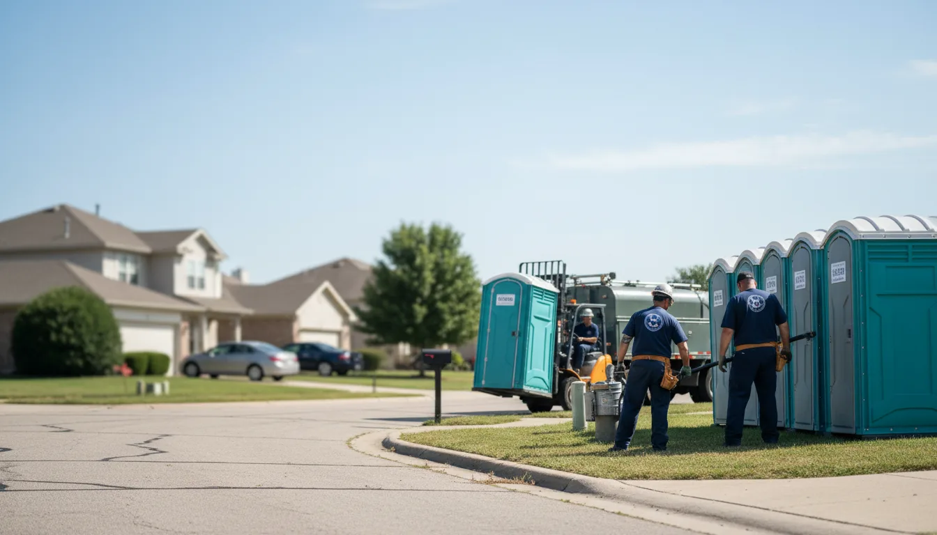 Porta Potty Rental in Terlton, OK near me